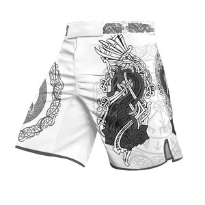 Lightweight Sublimation MMA Shorts <b>Men</b> Custom Printed Fight Shorts Compression Muay Thai Grappling <b>Trunks</b> MMA Shorts - Product Image 5