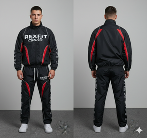 Conjunto Deportivo Reflectante para Hombre, Tendencia 2025, con Impresión Personalizada, Chaqueta Cortavientos, Traje Deportivo con Cremallera, Servicio OEM - Product Image 3