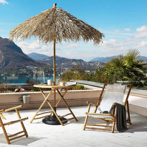 Sombrilla de Bambú Hecha a Mano, Parasol de Paja para Jardín y Patio, Sombrilla de Bambú Natural, Proveedor Mayorista Kingcraftviet - Product Image 1