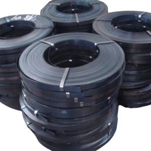 Fleje de Acero Manual de Alta Calidad, 3/4 Pulgadas, Negro, Resistente, para Embalaje Pesado y Agrupación Segura, 2 Rollos, 50 kg - Product Image 1