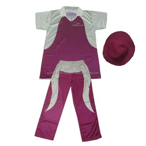 Sublimation Cricket Uniform / Custom Cricket Uniform Kit tshirt and trouser / Custom cricket match wear