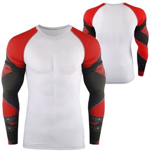 Custom Clothing Rush Guard Sun Protection Clothing <b>Men</b> <b>Compression</b> Shirt Rashguards <b>Men</b> Rash <b>Vests</b> Rash Guard Best Rash Guards - Product Image 3