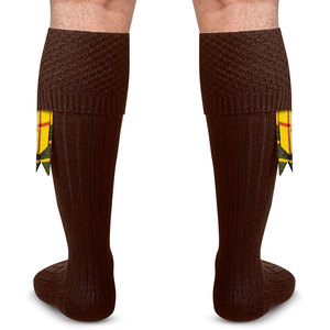 High Quality Men's Highland Scottish Kilt Hose <b>Socks</b> Traditional Long <b>Wool</b> Blend Ribbed <b>Socks</b> Comfortable Fit Bulk Orders - Product Image 2