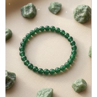 Bracelet artisanal en jade vert perlé pour cadeau - Vente en gros de bracelets en cristal de guérison d'Inde