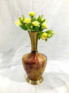 Florero de hierro brillante moderno en forma de botella, decoración perfecta para el hogar, floreros a la espera de mejorar su casa - Product Image 6