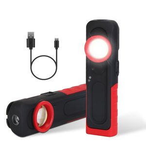 Torcia da Lavoro LED Mini Magnetica Piatta EDC con 4 Modalità, Impermeabile IP44, Dimmerabile, Luce Tascabile per Riparazioni ed Emergenze - Product Image 1