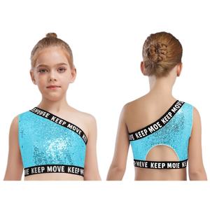 6-16 enfants stage scène danse porter filles contemporain Jazz danse Costume formation Dancewear Performance porter - Product Image 4