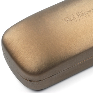 Étuis à lunettes de soleil luxueux en cuir PU avec matériau en fer, étui à lunettes de qualité supérieure - Product Image 5