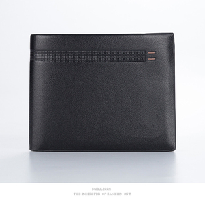 Cartera de Cuero Personalizada de Alta Calidad, Suministro Directo de Fábrica, Cartera Delgada y Duradera para Hombre, Producto de Moda Premium - Product Image 4