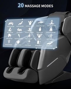 Fauteuil de massage Shiatsu corps entier avec fonction zéro gravité extensible et rail SL pour un massage profond et des étirements - Product Image 3