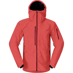<b>Women's</b> Waterproof Hard Shell <b>Jacket</b> with Hood Solid Red Zipper Outdoor Hiking Coat <b>Women</b> Everyday Waterproof <b>Jacket</b> - Product Image 1