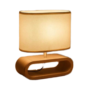 Lámpara de Mesa Minimalista Hecha a Mano de Madera Maciza, Lámpara de Noche para Decoración del Hogar, Iluminación, Artesanía de Bambú y Madera - Product Image 5