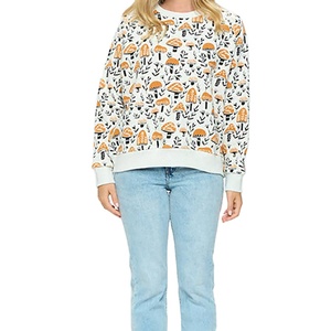 Sudadera sublimada para mujer, corte ajustado, último diseño de moda, talla grande, mejor diseño de fabricación, sudadera sublimada para mujer - Product Image 1