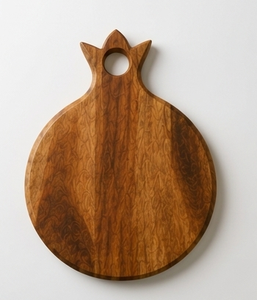Tabla de servir de madera de mango con forma de granada de lujo, tabla de cortar moderna y novedosa, elegante bandeja decorativa para queso - Product Image 6
