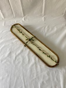 Cuenco Artesanal de Madera para Velas y Adornos, Forma Cuadrada Rústica, Decoración Navideña para el Hogar, para Hacer Velas - Product Image 6