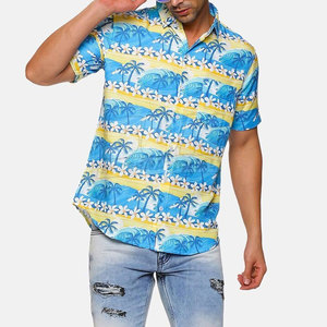 Camisas de Playa para Hombre, de Alta Calidad, Sólidas, Transpirables, Ecológicas, de Manga Corta, para Uso Casual de Verano - Product Image 4
