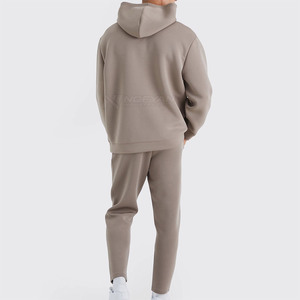 Ensemble de survêtement décontracté pour hommes, style streetwear, en coton, respirant, pour l'entraînement, la gym et le fitness - Product Image 2