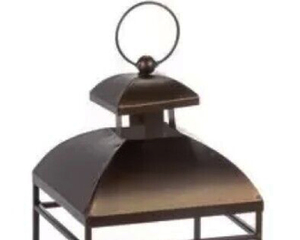 Modernas Lámparas de Vela de Acero Inoxidable con Acabado Bronce para Decoración de Exteriores e Interiores de Alta Calidad - Product Image 2