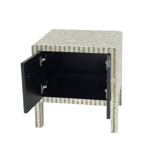 Table de chevet moderne en nacre au design chic, fabriquée à la main par une usine vietnamienne, vente en gros - Product Image 4
