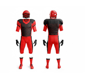 Fournisseur de maillots de football américain en gros, conception personnalisée pour les équipes, kit de football d'équipe |   Vêtements de sport en polyester respirant - Product Image 1