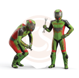 Nuevo Traje de Motociclismo de Moda para Hombre, Traje de Carreras de Cuero Vacuno Informal con Diseño Personalizado - Product Image 4