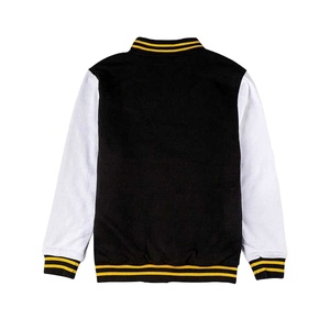 เสื้อแจ็คเก็ตเบสบอลวินเทจผู้ชายแบบสั่งทำพิเศษ คอตั้ง ปักลายเชนิลล์ ตัวอักษรแบบ Letterman สำหรับฤดูหนาว คุณภาพสูง ระบายอากาศได้ดี ทำจากผ้าขนสัตว์ - Product Image 2