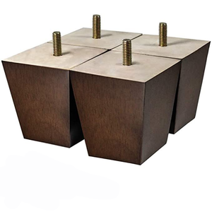 Custom Square Solid Wood <b>Sofa</b> <b>Legs</b> <b>for</b> Outdoor and Apartment Furniture Modern Replacement <b>for</b> Cabinets Couches Workshops - Product Image 1