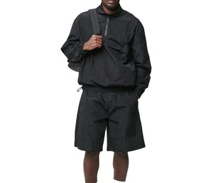 Premium Windbreaker Tracksuit Travel Friendly Tracksuit <b>Lightweight</b> Summer Clothing For Men - Product Image 1