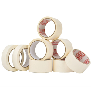 Cinta de enmascarar individual de papel de arroz con adhesivo sensible, de alta calidad, fácil de quitar, resistente al agua, para pintura de coches, a bajo precio. - Product Image 6