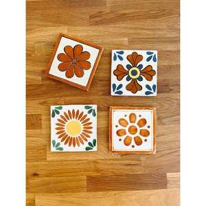 Posavasos de MDF Impresos Resistentes a la Humedad con Acabado Esmaltado, Protección de Mesa Colorida para Cocina, Comedor, Café, Artículo Promocional - Product Image 2