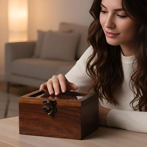 Organizador de Relojes de Madera de Lujo, Caja de Regalo de Madera para Relojes con Marca Personalizada por AYAANS - Product Image 3