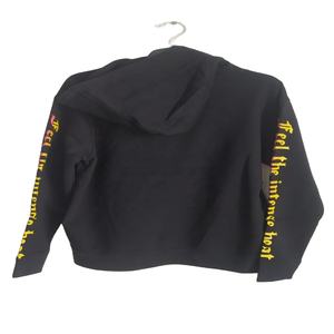 เสื้อฮู้ดสำหรับผู้ชายเสื้อฮู้ดแบบสวมหัวพิมพ์ลายผ้าฝ้ายโพลีเอสเตอร์กำหนดโลโก้ได้เอง - Product Image 1