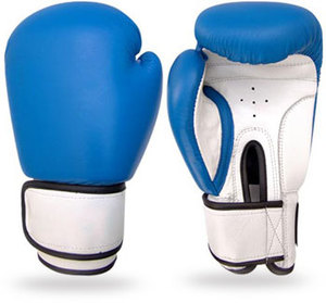 Boxing Gloves PU <b>Material</b> Full Finger Velcro Closure Unisex Training Gloves for Gym Boxing Practice Black Pink <b>Red</b> White Colors - Product Image 5