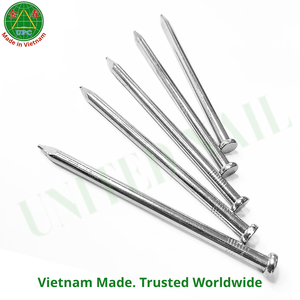 Clou à maçonnerie brillant de 3,7 pouces avec tige lisse pour la construction, fabriqué au Vietnam |   clou à usage général - Product Image 2