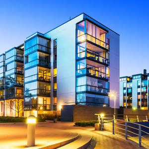 Bâtiment d'appartements préfabriqué en structure métallique multi-étages <span class=keywords><strong>de</strong></span> grande hauteur, entrepôt, hangar, abri - Product Image 1