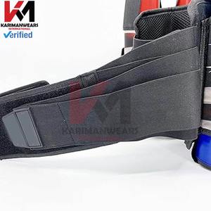 ผู้ผลิตเข็มขัดใส่กระบอกเพนท์บอลแบบ OEM จำนวนมาก ผ้าคุณภาพสูง กระเป๋าใส่กระบอกแบบปรับได้หลายช่อง เอวยางยืดใส่สบาย - Product Image 4