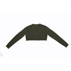 Mode féminine ODM OEM Cardigan ample à manches longues et col haut - Product Image 3