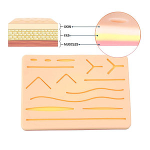 Kit complet d'entraînement à la suture avec matériaux de simulation, outils de formation médicale pour l'apprentissage des techniques de sutures - Product Image 2