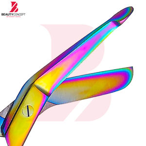 Ciseaux à pansements manuels multicolores en acier inoxydable, ciseaux médicaux pour traumatismes, ciseaux EMT, premiers secours, chirurgie, infirmière, équipement d'hôpital et de clinique - Product Image 3