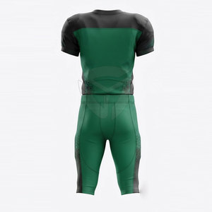 American Football Uniform Sports Apparel with Modern <b>Athletic</b> Fit Jersey and Flexible Pants for Practice and Match Play - Product Image 3