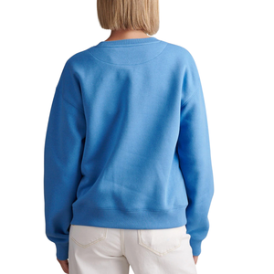Sweat-shirt d'hiver décontracté vintage pour femme à manches longues, chaud, tricoté, respirant, anti-boulochage, en polyester/coton uni avec capuche - Product Image 4