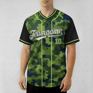 Camiseta de béisbol personalizada al por mayor, diseño de sublimación OEM, nombre, número, camiseta deportiva de béisbol, camiseta deportiva unisex para equipos. - Product Image 1