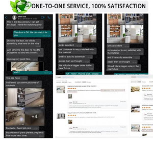 ชุดตู้<span class=keywords><strong>ครัว</strong></span>สำเร็จรูปขนาดกะทัดรัด KEJIA ประหยัดพื้นที่ เหมาะสำหรับโครงการปรับปรุงห้องสตูดิโอและอพาร์ตเมนต์ในเมืองยุคใหม่ - Product Image 5