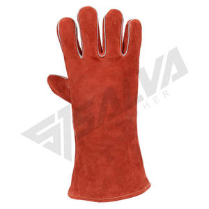 Guantes de Trabajo de Cuero, de Seguridad, de Piel de Vaca, con Doble Palma de Cuero, para Construcción, Jardinería, Conducción, Trabajo Pesado, para Hombres y Mujeres - Product Image 3