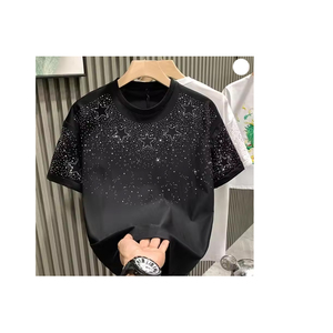 Camisetas de Hombre con Pedrería a Precio Razonable, Última Moda, Alta Calidad, Antiarrugas, Camisetas de Tendencia con el Mejor Diseño - Product Image 6