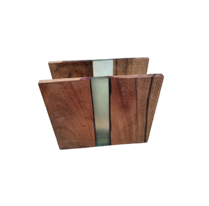 Customized Wooden & Napkin Holder Modern Crafts Blue Color For Dinner Table Decoration Napkin holder At Lowest prices - Product Image 3
