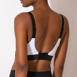 เบาะรองหลังแบบไขว้ของผู้หญิงซับในผ้าสแปนเด็กซ์สำหรับใส่วิ่งเล่นกีฬาเล่นยิมของผู้หญิงไซส์พิเศษ - Product Image 3