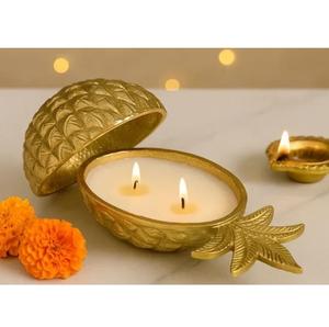 Gold Plated Finishing Metal Votive <b>Holder</b> Classic Style Wedding & Dinner Parties Decoration <b>Tea</b> <b>Light</b> Candle <b>Holder</b> Usage - Product Image 5