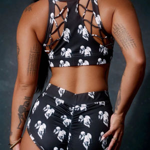 Haut de performance respirant pour femme, col montant, en tissu extensible léger, pour la danse sur barre et le fitness, collection 2026, service OEM - Product Image 5