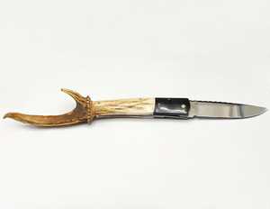 Couteau utilitaire à pointe affûtée SHARP POINT TRADES, lame en acier, manche en bois, épaisseur de 0,5 mm, longueur totale de 6,7 pouces, garantie de 3 ans - Product Image 1
